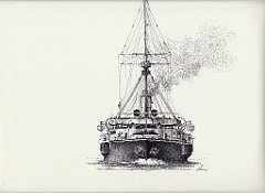 37-Kreuzer 'Kaiserin Elisabeth' - 1892 - Incrociatore